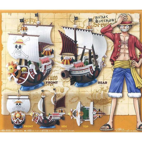 (大鳥叔叔模型)BANDAI ONE PIECE 01 海賊王航海王 偉大的船艦收藏集 千陽號-細節圖4