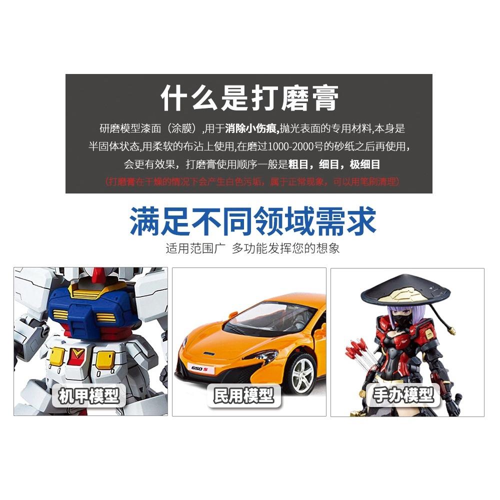 (大鳥叔叔模型) 模式玩造 MS088 MS-088 加贈研磨布 模型打磨 細痕修復 細磨 拋光膏-細節圖6