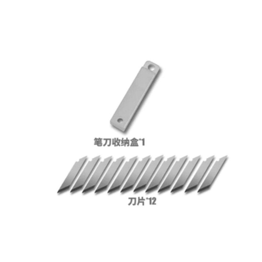 (大鳥叔叔模型) 模式玩造 MS072 MS-072 寬口筆刀 筆刀 水口 湯口 遮蓋 水貼 鋼彈 模型工具-細節圖9