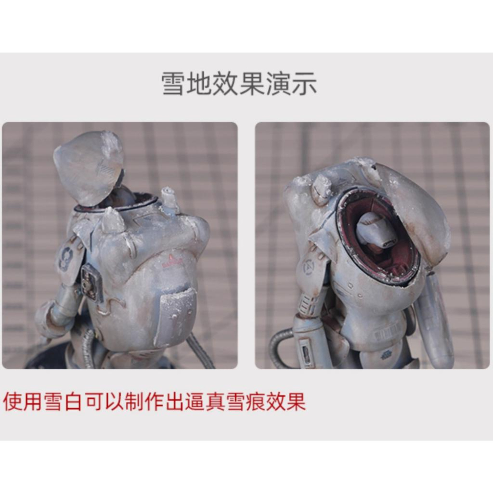 (大鳥叔叔模型) 喵匠 Hobbymio 模型專用 HWS-02 B 塵土效果 套裝固體粉彩 軍事 鋼彈 舊化粉組-細節圖8