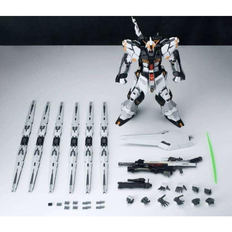 (大鳥叔叔模型)V-TIGER 威虎 1/100 RX-93 NU 牛鋼 ν鋼彈 育膠GK造型 合金骨架 組裝模型-細節圖3