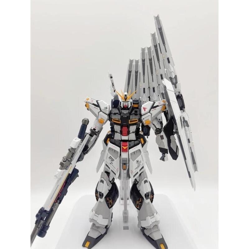 (大鳥叔叔模型)V-TIGER 威虎 1/100 RX-93 NU 牛鋼 ν鋼彈 育膠GK造型 合金骨架 組裝模型-細節圖6