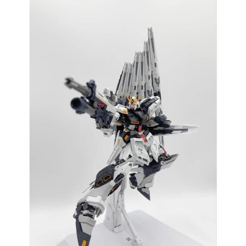 (大鳥叔叔模型)V-TIGER 威虎 1/100 RX-93 NU 牛鋼 ν鋼彈 育膠GK造型 合金骨架 組裝模型-細節圖7