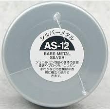 (大鳥叔叔模型)TAMIYA田宮噴漆86512 AS12 AS-12 BARE-METAL SILVER金屬銀100ml-細節圖2