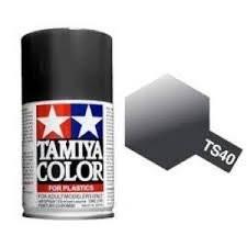 (大鳥叔叔模型) TAMIYA田宮噴漆85040  TS40 TS-40 金屬黑亮光 100ml-細節圖3