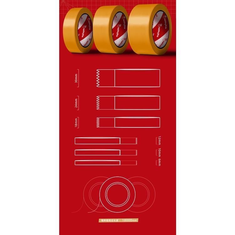 (大鳥叔叔模型) 喵匠 HobbyMio 模型漆專用 模型用遮蓋膠帶 長18m 模型用 遮蓋帶 遮蓋膠帶-細節圖3