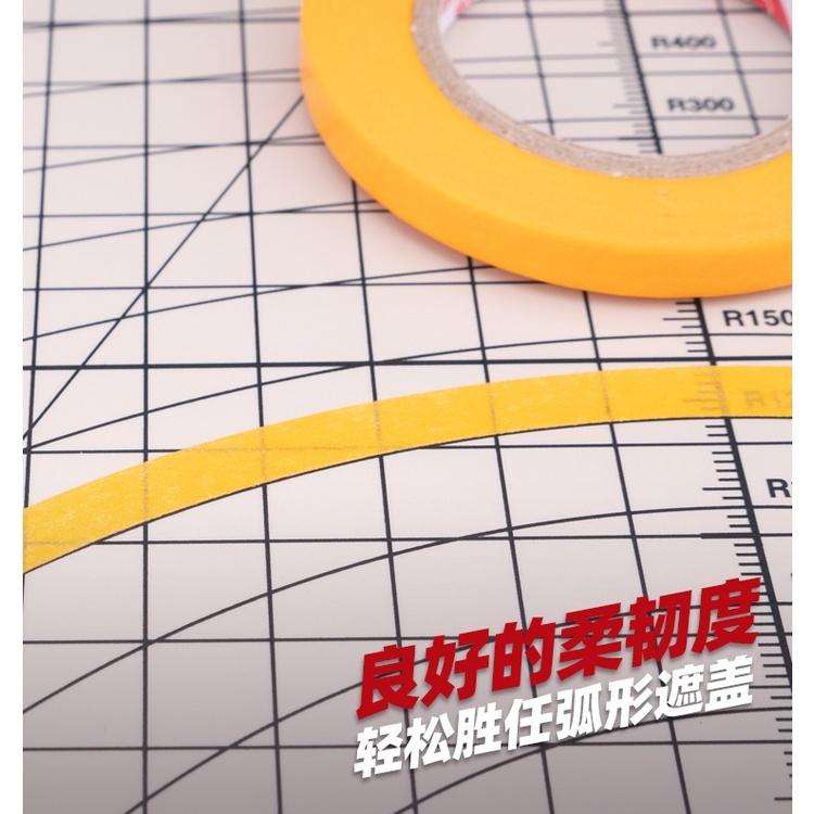 (大鳥叔叔模型) 喵匠 HobbyMio 模型漆專用 模型用遮蓋膠帶 長18m 模型用 遮蓋帶 遮蓋膠帶-細節圖5