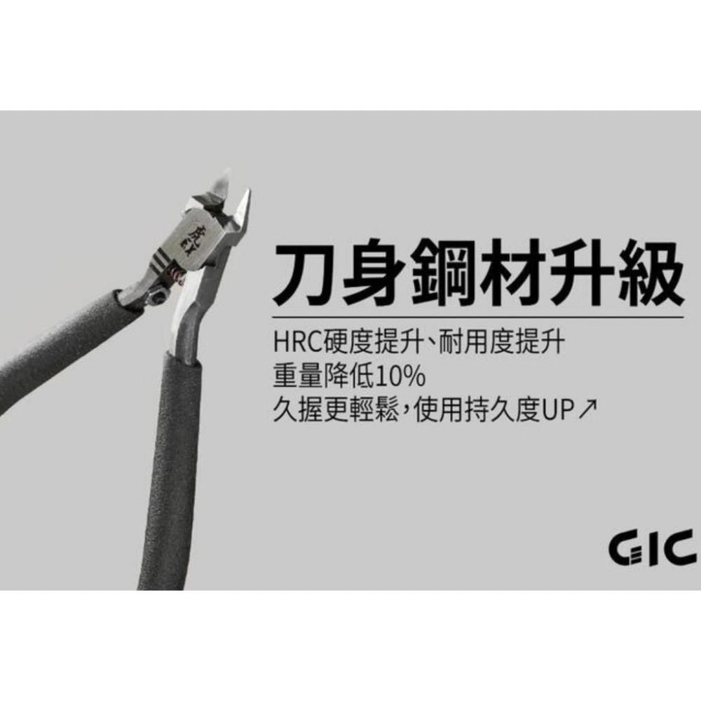 (大鳥叔叔模型)GiC TC-EX  TCEX  虎爪EX 單刃斜口鉗 斜口鉗-細節圖3