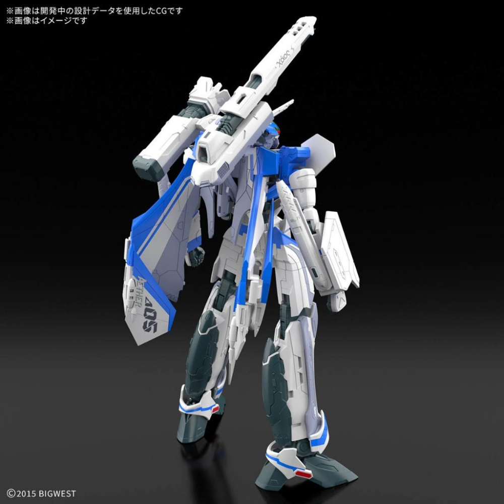 (大鳥叔叔模型) BANDAI HG 1/100 超時空要塞 VF-31J 英雄式 (疾風 英麥曼機)-細節圖6