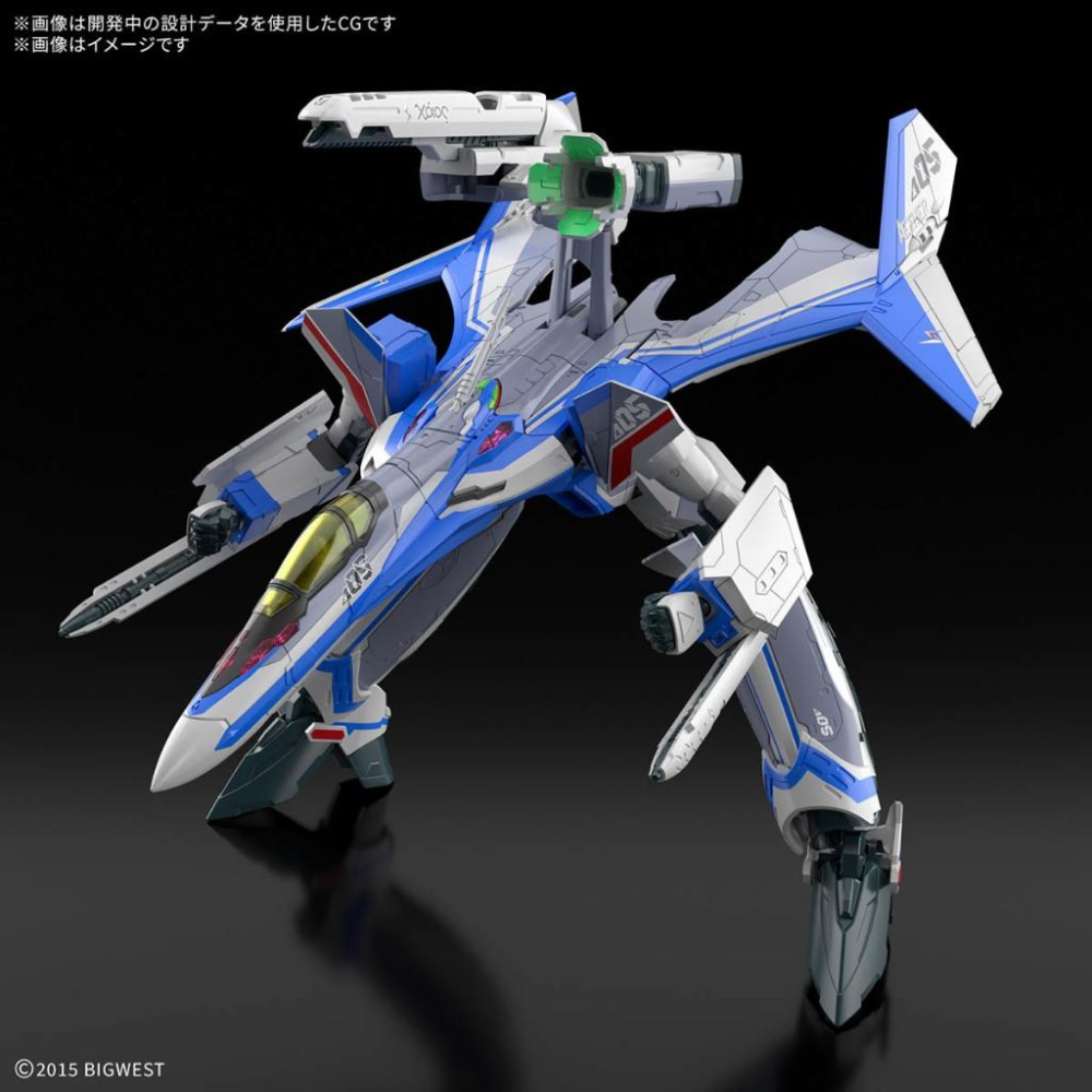(大鳥叔叔模型) BANDAI HG 1/100 超時空要塞 VF-31J 英雄式 (疾風 英麥曼機)-細節圖7
