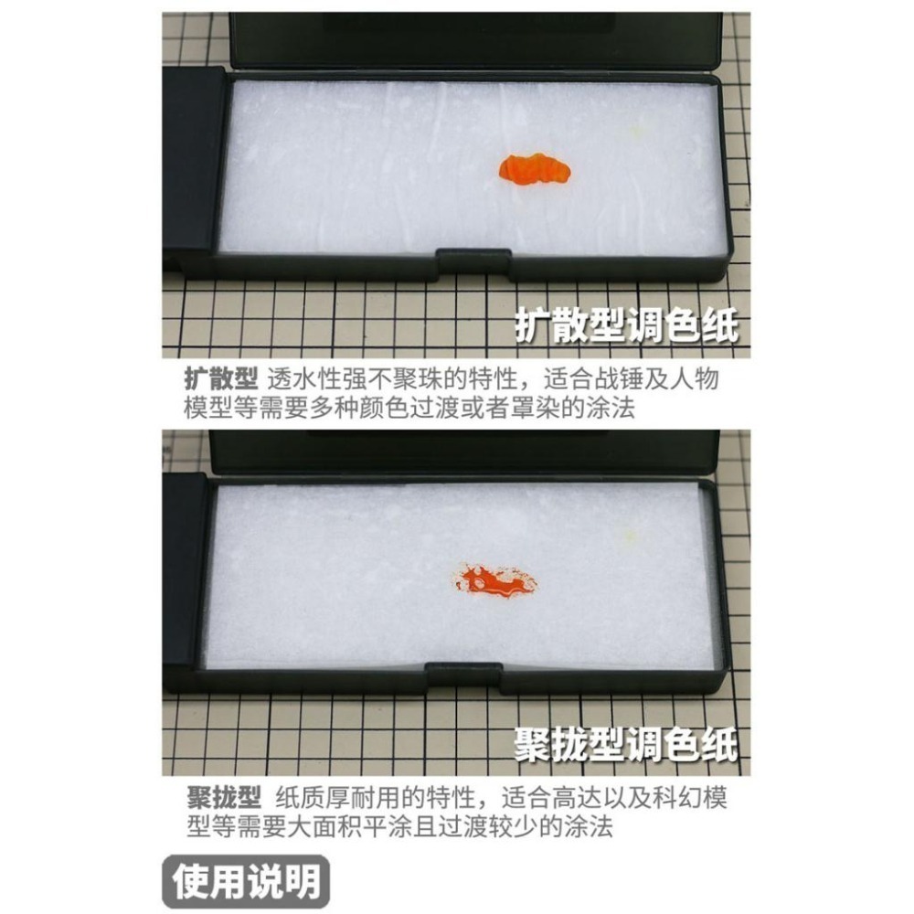 (大鳥叔叔模型) 模式玩造 MS067 MS-067 手塗水性漆保濕盒套裝 筆塗 上色 調色皿-細節圖5
