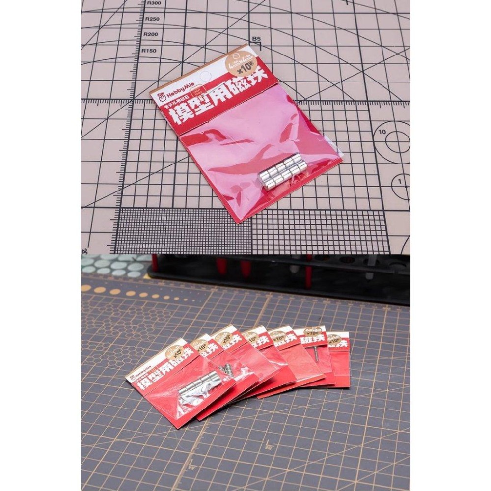 (大鳥叔叔模型) 喵匠 HobbyMio 模型專用 鍍鎳磁鐵 強力磁鐵 模型打樁用 迷你磁鐵 1袋10入-細節圖6
