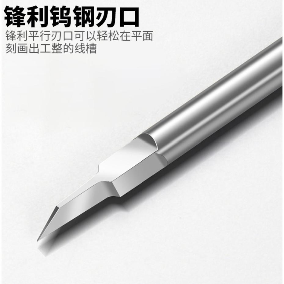 (大鳥叔叔模型) 模式玩造 MS087 MS-087 1套6入+收納架 虎刃 進階版 鎢鋼 刻線刀-細節圖4