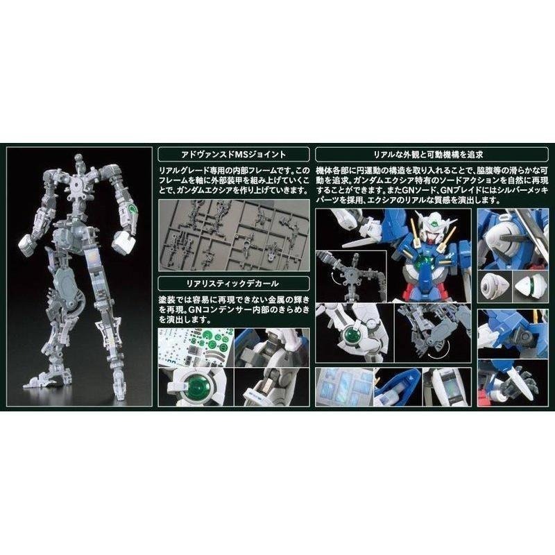 (大鳥叔叔模型)BANDAI 鋼彈1/144  RG 15  RG15 GN-001 能天使-細節圖4