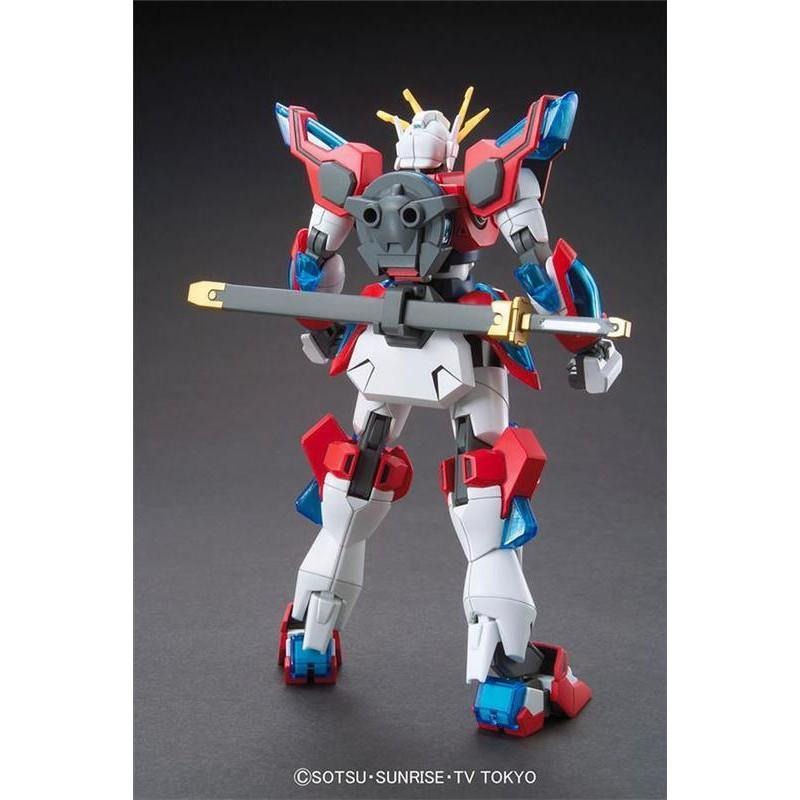 (大鳥叔叔模型)BANDAI 鋼彈1/144 HGBF#043 鋼彈創鬥者 神木燃燒鋼彈-細節圖5