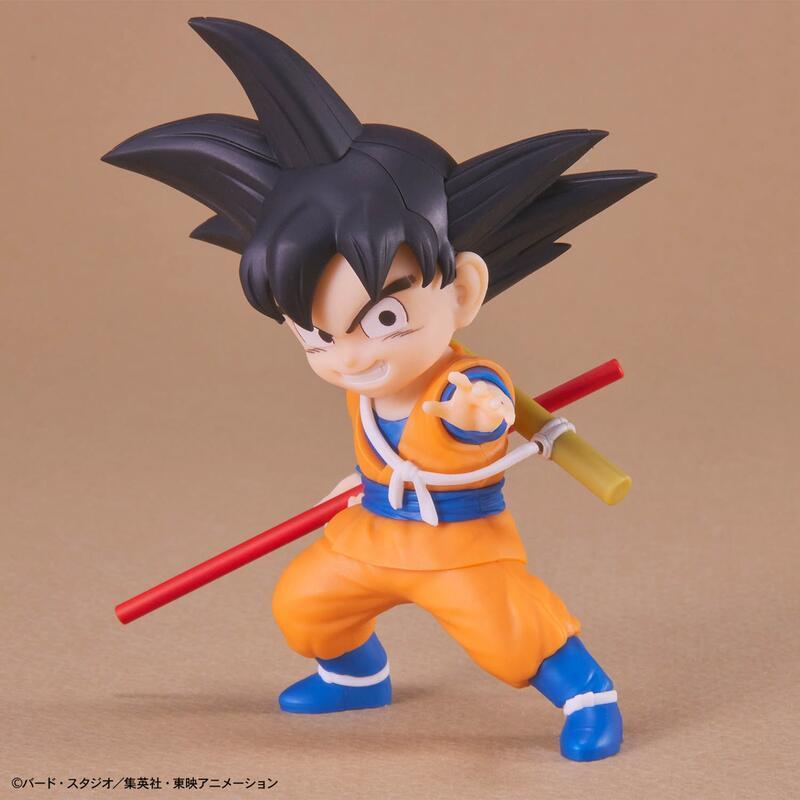 (大鳥叔叔模型) BANDAI 七龍珠 DRAGON BALLZ 孫悟空(迷你) & 比克(迷你) 組裝模型-細節圖5