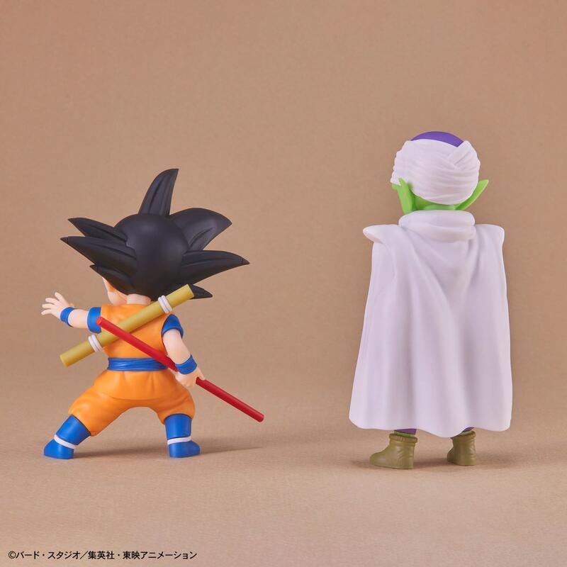 (大鳥叔叔模型) BANDAI 七龍珠 DRAGON BALLZ 孫悟空(迷你) & 比克(迷你) 組裝模型-細節圖7