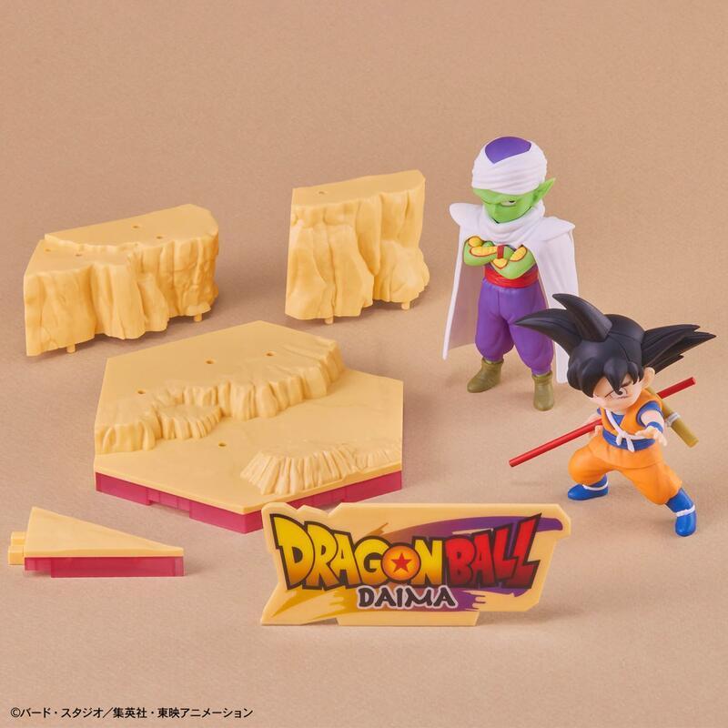 (大鳥叔叔模型) BANDAI 七龍珠 DRAGON BALLZ 孫悟空(迷你) & 比克(迷你) 組裝模型-細節圖8