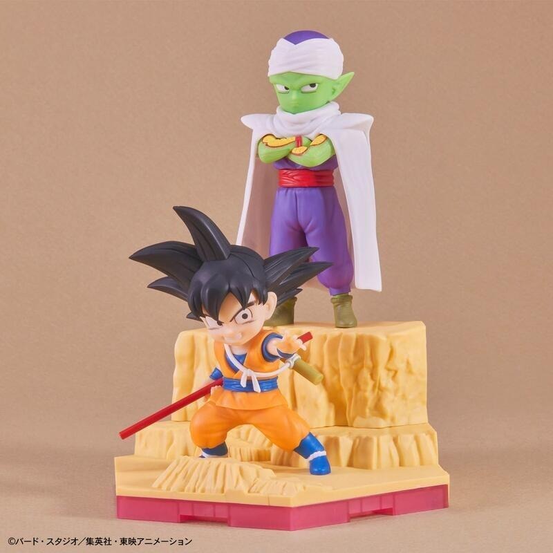 (大鳥叔叔模型) BANDAI 七龍珠 DRAGON BALLZ 孫悟空(迷你) & 比克(迷你) 組裝模型-細節圖10