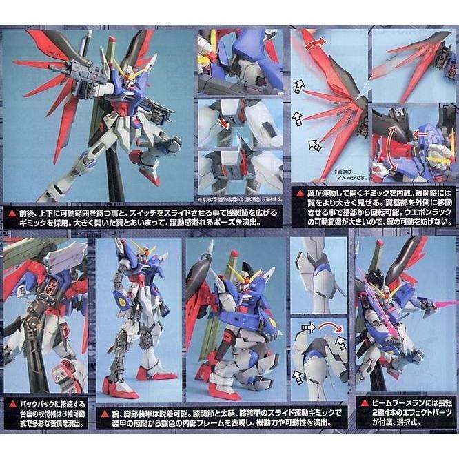 (大鳥叔叔模型)BANDAI 鋼彈 鋼普拉 1/100 MG  ZGMF-X42S SEED DESTINY 命運鋼彈-細節圖3