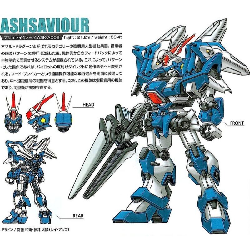 (大鳥叔叔模型)BANDAI HG 灰燼救世主 ASHSAVIOUR 超級機器人大戰-細節圖2