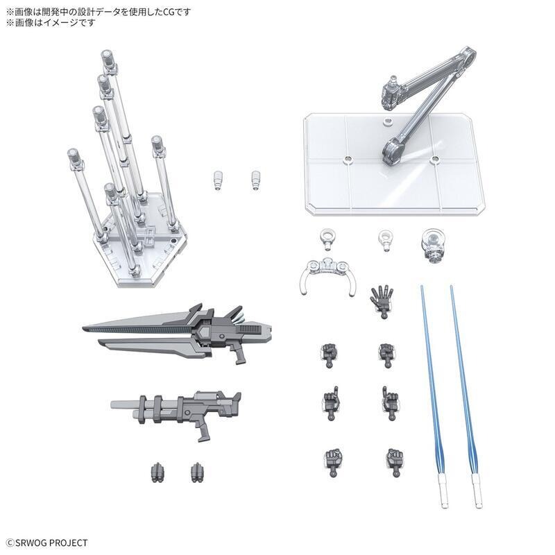 (大鳥叔叔模型)BANDAI HG 灰燼救世主 ASHSAVIOUR 超級機器人大戰-細節圖8