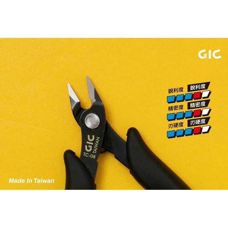 (大鳥叔叔模型)GiC TC-08 TC08 模型專用 虎爪250 中階款斜口鉗-細節圖4