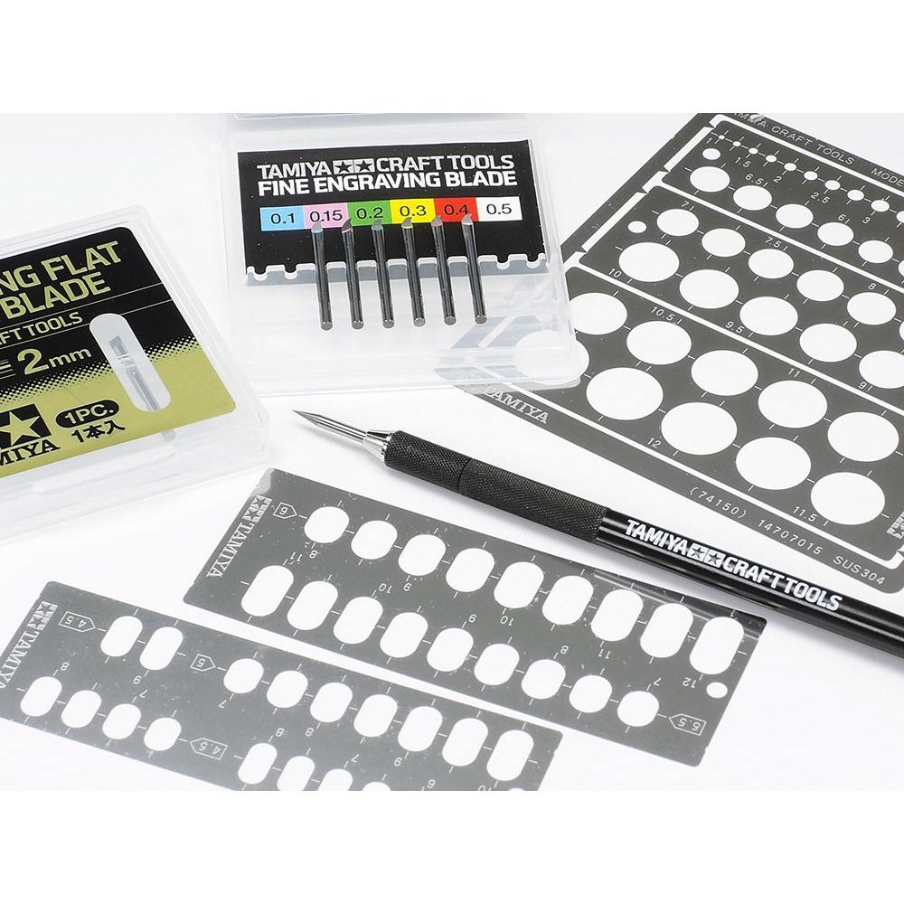 (大鳥叔叔模型) TAMIYA 田宮 74139  Engraving Blade Holder (高級刻線刀手柄)-細節圖7