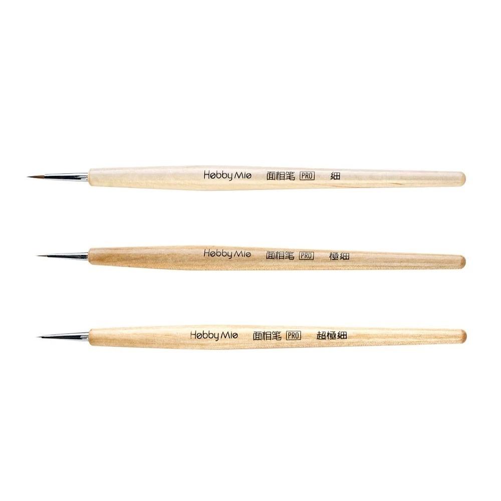 (大鳥叔叔模型)喵匠 Hobbymio 模型上色筆 面相筆 PRO 面相筆 點畫筆 勾線筆 模型上色 模型筆塗 GK上色-細節圖6