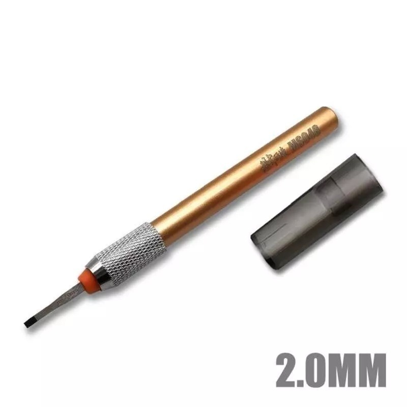 (大鳥叔叔模型) 模式玩造 MS048 MS-048金屬雕刻線刀 三菱刻線刀 除塵刷 硬線膠帶 推刀 勾線刀 刻刀 鋼彈-規格圖7