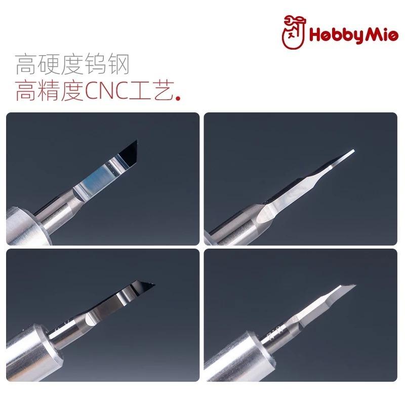 (大鳥叔叔模型)喵匠 HobbyMio HMK HMK-07 HMK-08模型專用 模型刻線刀 推刀 刻線刀 高硬度鎢鋼-細節圖6