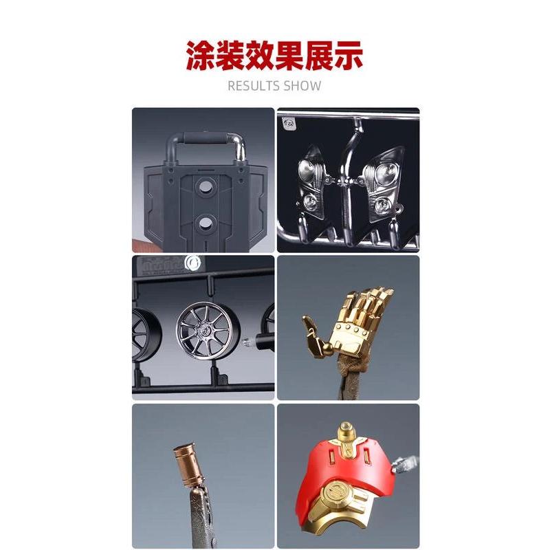 (大鳥叔叔模型) 喵匠 HobbyMio 模型專用 [騎士金消光] 電鍍金屬馬克筆-細節圖8