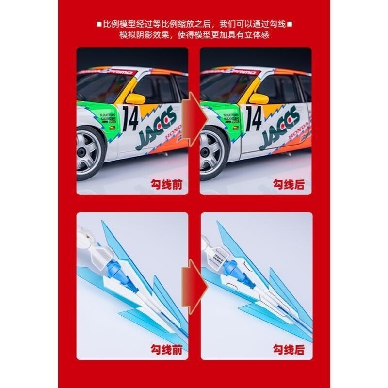 (大鳥叔叔模型) 喵匠 HobbyMio L01 L02 L03  勾線筆 超細油性 防水耐擦 超高附著力-細節圖4