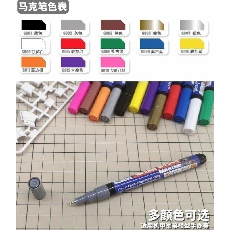 (大鳥叔叔模型) 模式玩造 MS-043 MS043 油性勾線筆 代針筆 鋼彈 極細墨線筆 補色筆 勾線筆 墨線筆-細節圖5