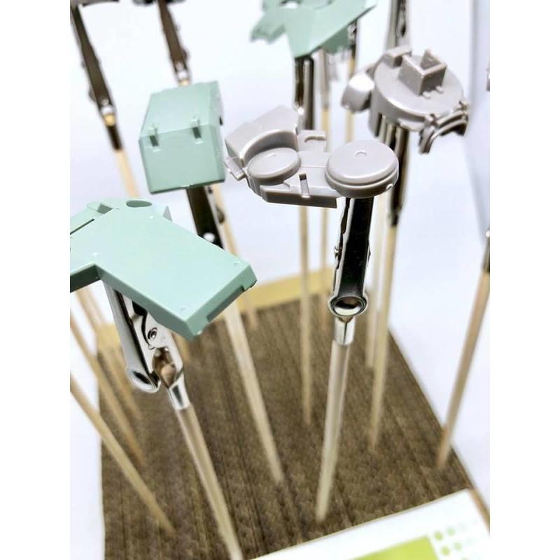 (大鳥叔叔模型)GiC TC-14B TC14B 模型專用 噴漆夾 鱷魚夾 零件夾 大鱷夾 (22入)-細節圖3