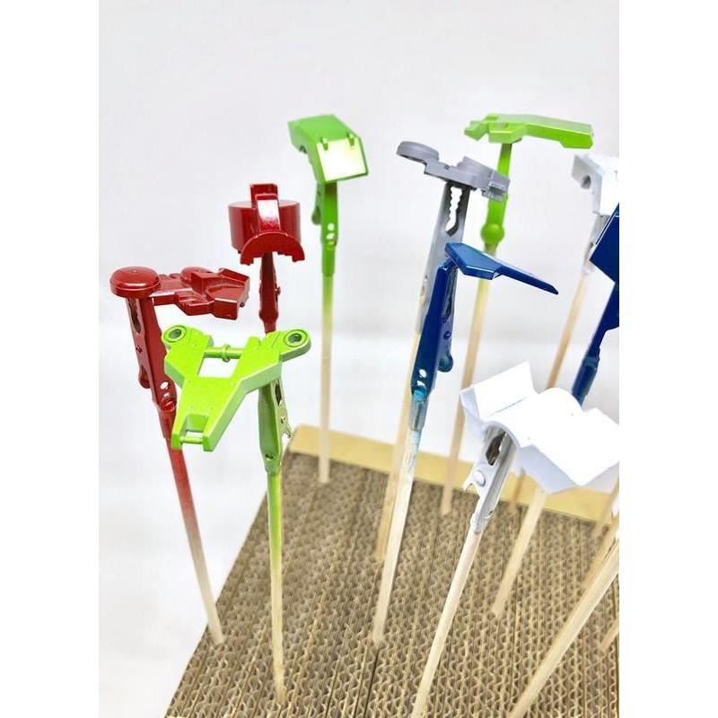 (大鳥叔叔模型)GiC TC-14B TC14B 模型專用 噴漆夾 鱷魚夾 零件夾 大鱷夾 (22入)-細節圖4