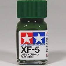 (大鳥叔叔模型) 田宮 TAMIYA 80305 XF-5 綠色消光 油性 琺瑯漆 10ml-細節圖3