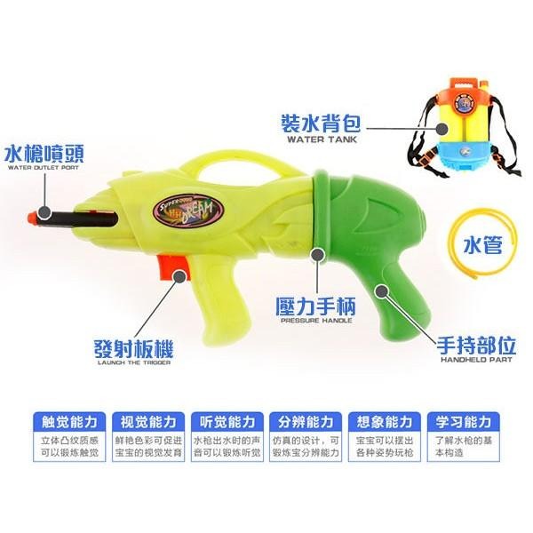 (大鳥叔叔模型)背包水槍夏日戲水玩具-細節圖4