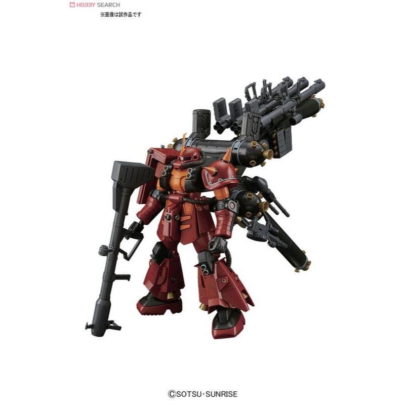 (大鳥叔叔模型)BANDAI 鋼彈1/144 高機動型薩克 MS-06R ZAKU II（鋼彈雷霆宙域 Ver）-細節圖4