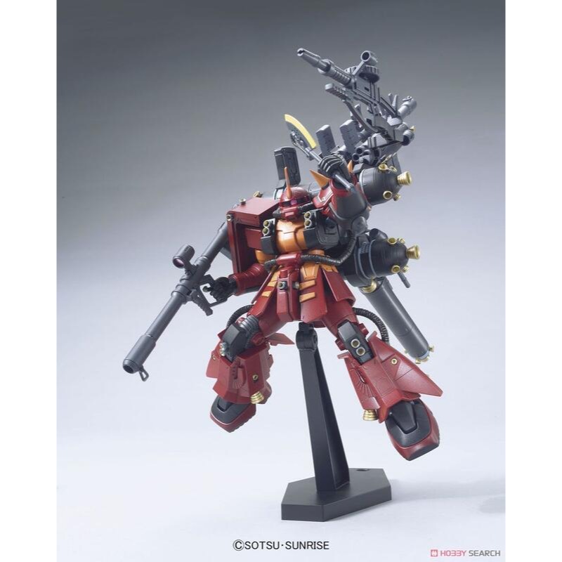 (大鳥叔叔模型)BANDAI 鋼彈1/144 高機動型薩克 MS-06R ZAKU II（鋼彈雷霆宙域 Ver）-細節圖5