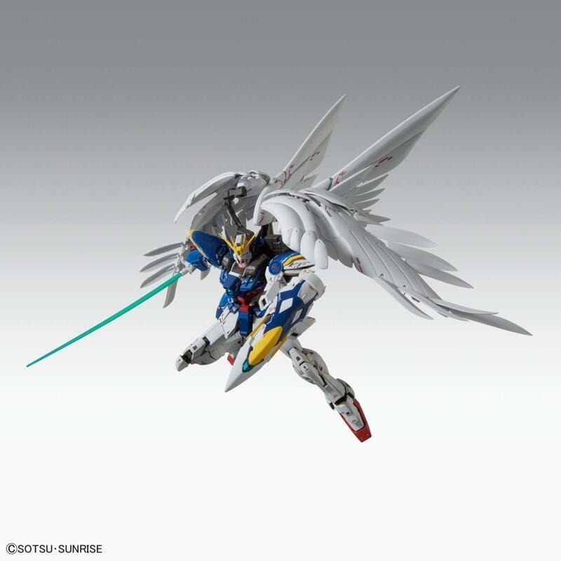 (大鳥叔叔模型)BANDAI 鋼彈 鋼普拉 MG 1/100 飛翼零式 EW 特裝型 Ver. Ka 卡版 天使鋼彈-細節圖7