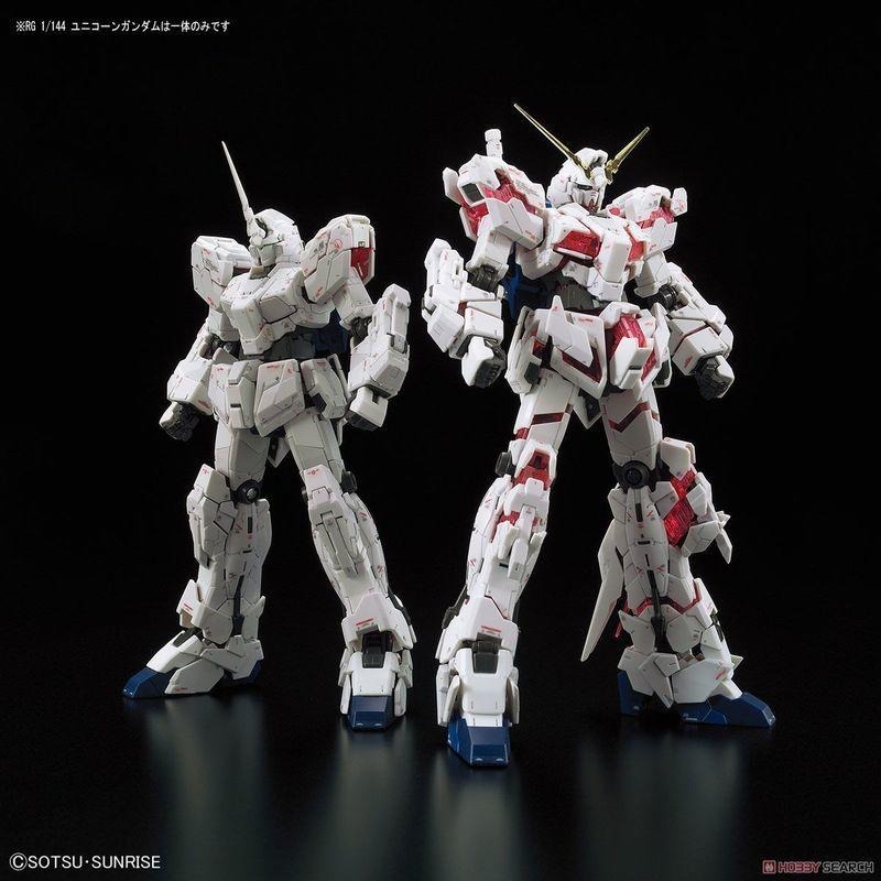 (大鳥叔叔模型)BANDAI 鋼彈1/144 RG25 RG 25 RX-0 獨角獸 Unicorn Gundam-細節圖2