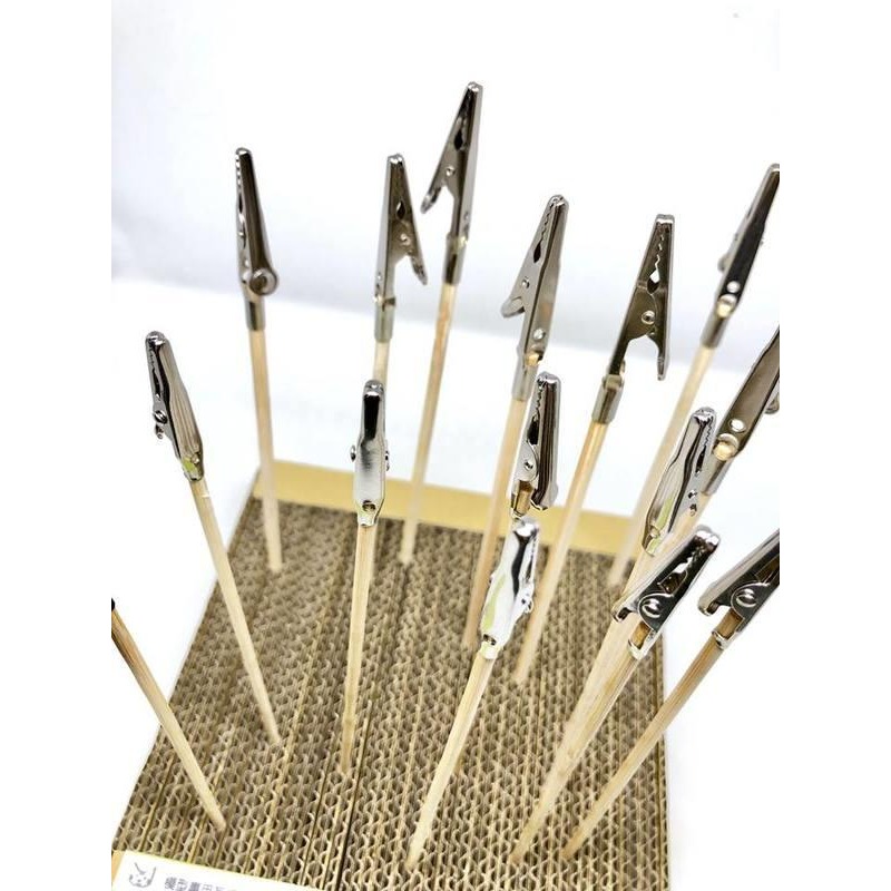 (大鳥叔叔模型)GiC TC-14A TC14A 模型專用 噴漆夾 鱷魚夾 零件夾 小鱷夾 (30入)-細節圖2