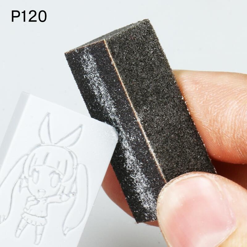 (大鳥叔叔模型) GodHand 神之手 KS10-A3A 海綿砂紙 低番數 10mm-細節圖2