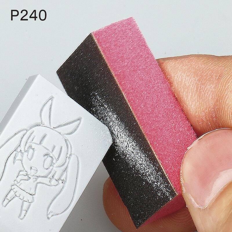 (大鳥叔叔模型) GodHand 神之手 KS10-A3A 海綿砂紙 低番數 10mm-細節圖4