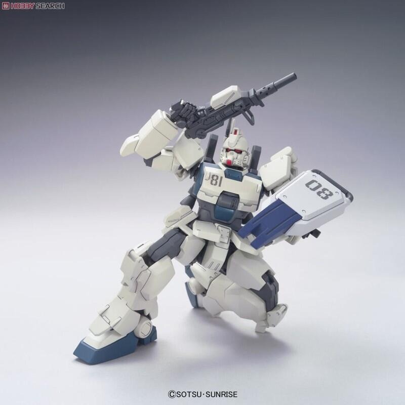(大鳥叔叔模型)BANDAI鋼彈1/144 HGUC#155 RX-79G Ez-8 鋼彈 傘兵空降裝備-細節圖3