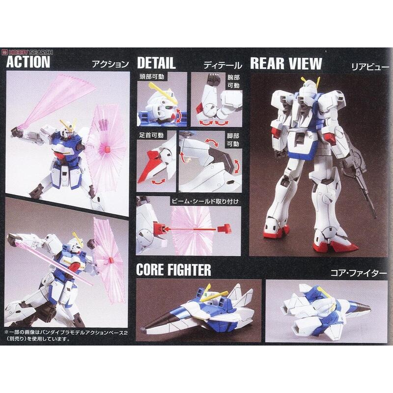 (大鳥叔叔模型)BANDAI 鋼彈1/144 HGUC#165 V鋼彈-細節圖4