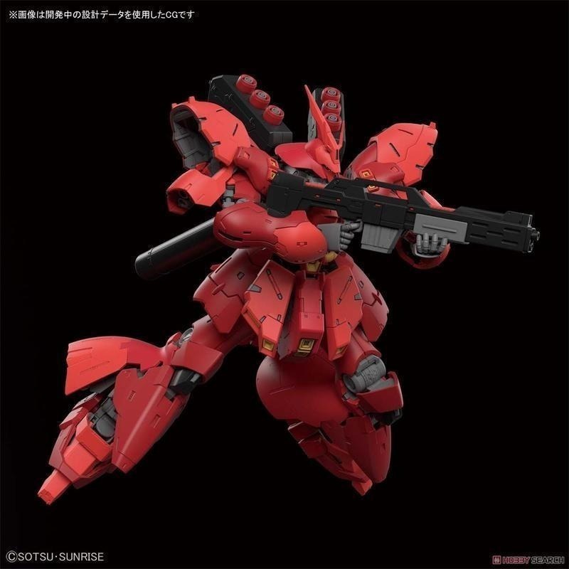 (大鳥叔叔模型)BANDAI 鋼彈1/144 RG29 RG 29 沙薩比 MSN-04 Sazabi-細節圖5