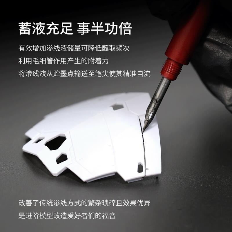 (大鳥叔叔模型) DSPIAE AT-PL 鋁合金滲線筆 鋼彈墨線液 墨線液 滲線筆-細節圖5