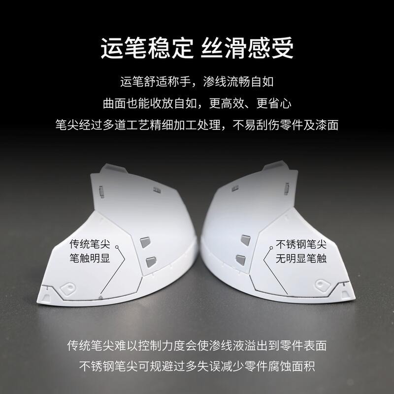 (大鳥叔叔模型) DSPIAE AT-PL 鋁合金滲線筆 鋼彈墨線液 墨線液 滲線筆-細節圖6